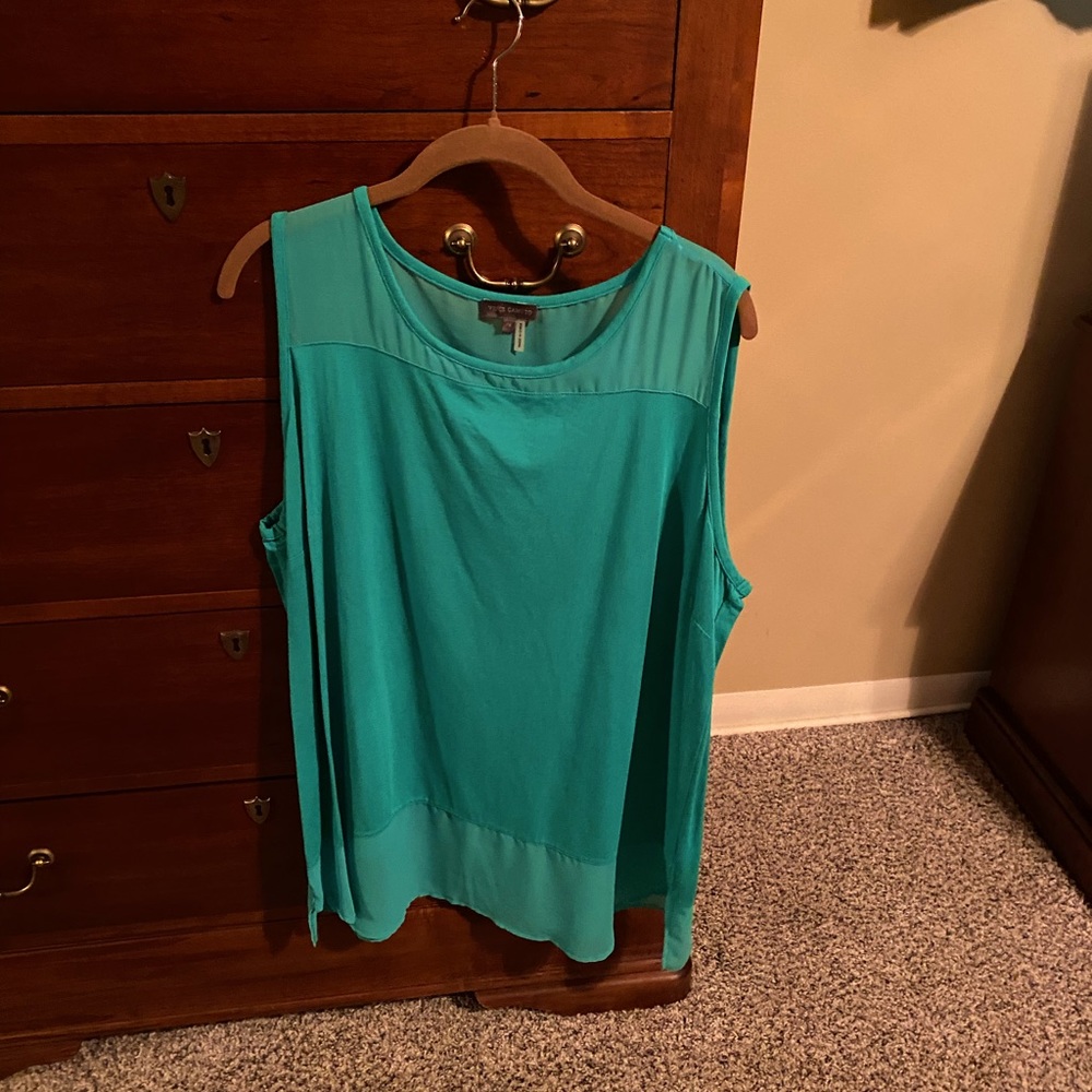 Vince Camuto jade tunic